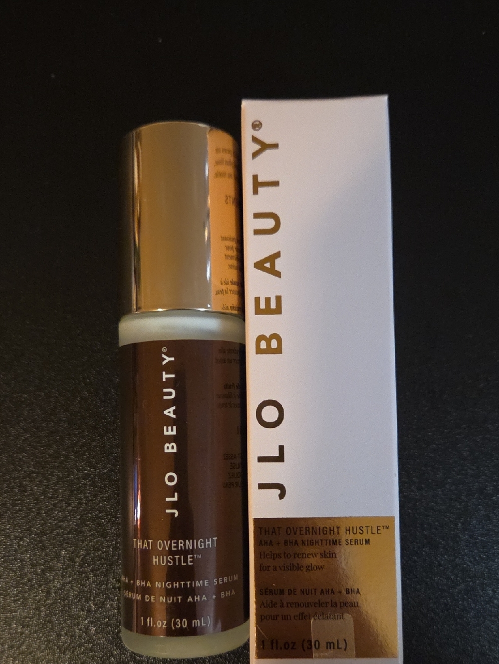 JLO Beauty That Overnight Hustle Nighttime Serum - Brown